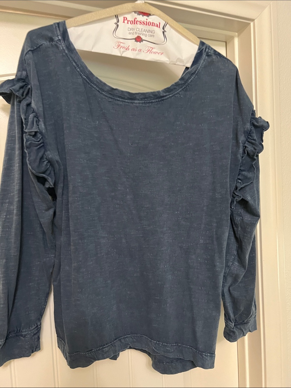 Anthropologie Pilcro ruffle top